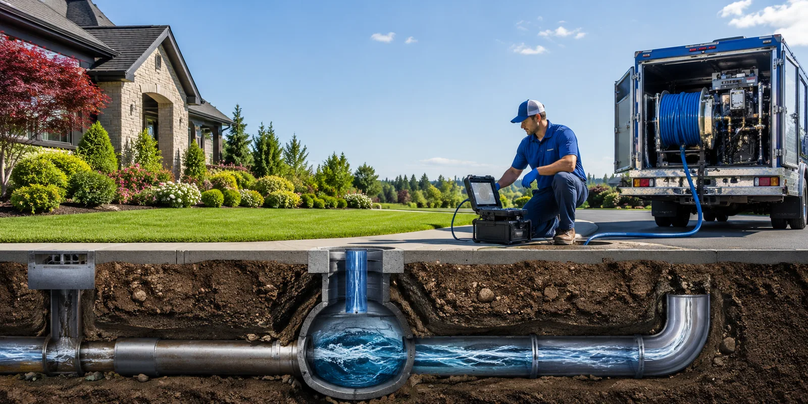 Drainage restoration information for Ivydale, WV